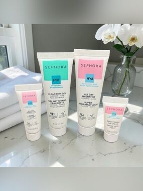 💦SEPHORA💦4-Piece Travel Size Skincare Set/NIP